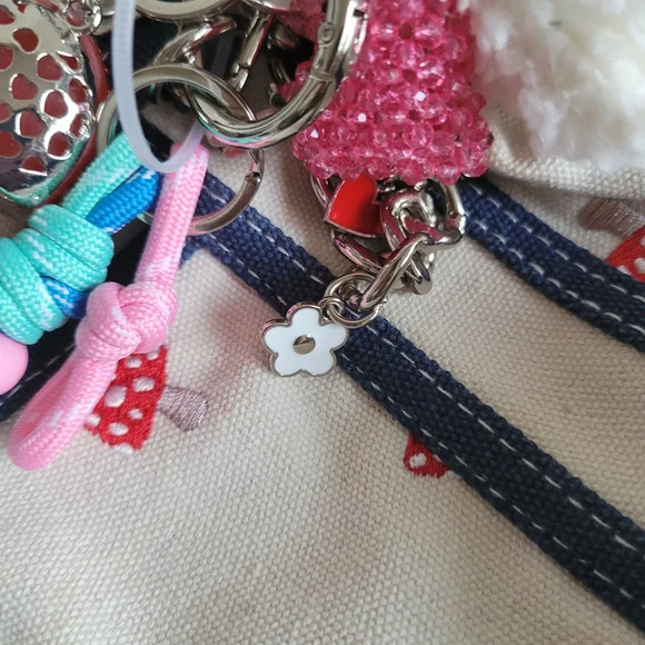 Madden Girl Mushroom Print Canvas Tote Bag - Picture 9 of 13